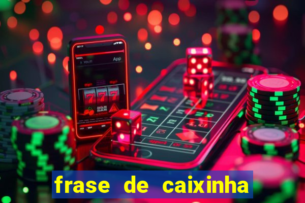 frase de caixinha de natal